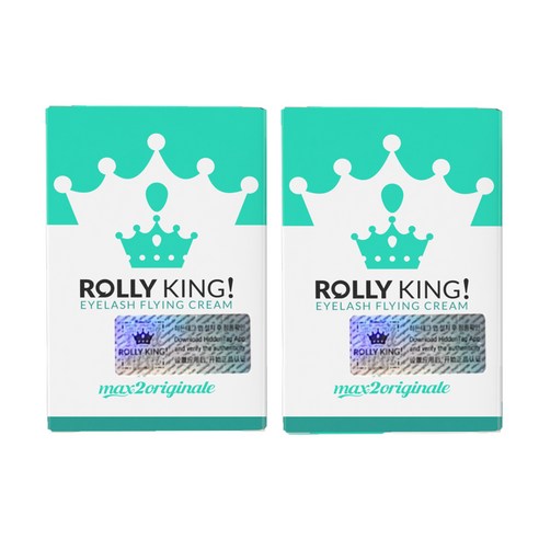 롤리킹 속눈썹 펌제 1제 + 2제 세트, 20세트