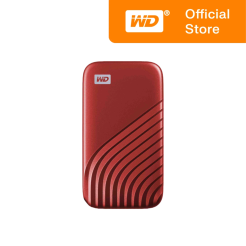 WD My Passport SSD, Red, 1TB, WDBAGF0010BRD-WESN