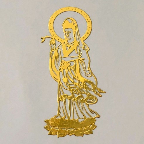 마음의 평화를 담은 작은 예술, 불교 스티커 데칼로 일상을 아름답게 불교스티커