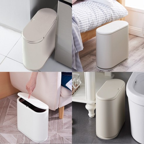 편리하고 세련된 욕실 쓰레기통
