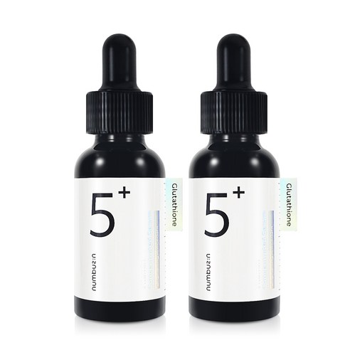 넘버즈인 5번 글루타치온 C 흔적 앰플샷, 2개, 30ml 스킨케어 넘버즈인 5번 글루타치온 C 흔적 앰플샷, 2개, 30ml 스킨케어