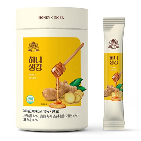 커클랜드  간편하고 맛있는 허니생강, 30포, 10g