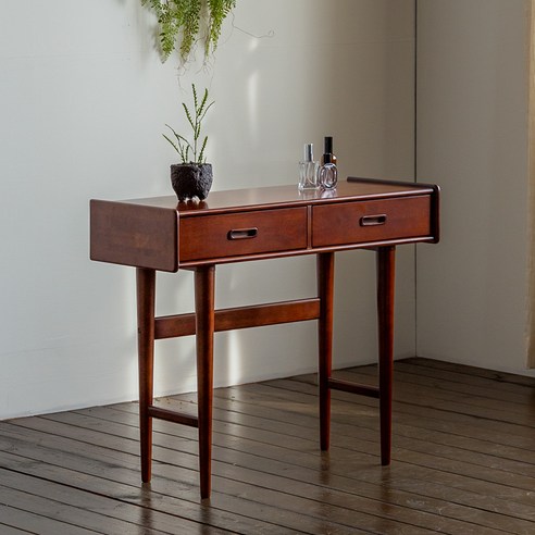 칙칙한 우리 집, 따뜻한 감성 한 스푼! 장미맨숀 원목 콘솔로 완성하는 나만의 공간 장미맨숀