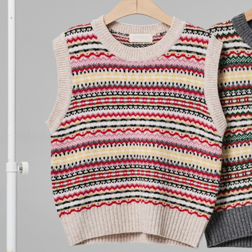 따뜻함과 스타일을 모두 갖춘 조끼