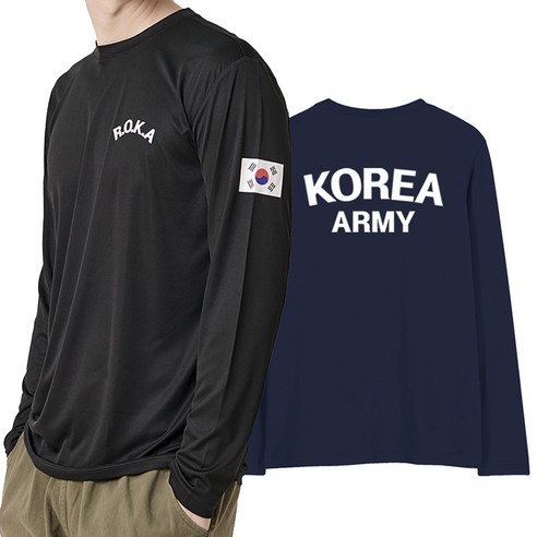 이그잼플 L~4XL 기능성 쿨 티셔츠 긴팔티 로카 군인티 곰신 아미티