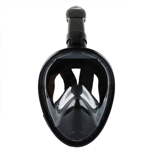 메이스 퀵브레서 풀페이스 스노쿨링마스크, 블랙