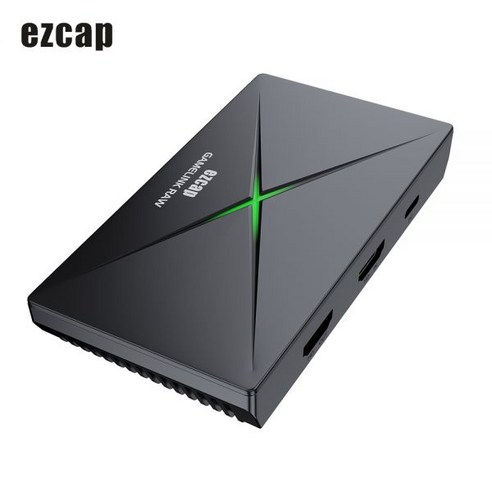 Ezcap333 4K 비디오 캡처 카드 SB3.0 게임 라이브 스트리밍 마이크 라인 포함 최대 1080 p120 또는 2160 p30