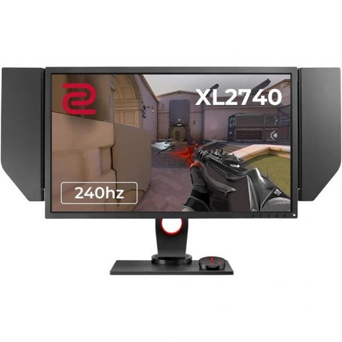 BenQ Zowie XL2566K 24.5 360Hz 게이밍 모니터의 빠른 TN | 모션 클리어리티 DyAc ⁺ 1080p XL 공유 설정 커스텀 퀵 메뉴 S 스위치 실드 더, 27-Inch_240Hz/ S-Switch Includ