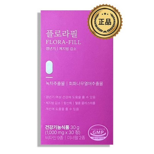마이디데이 플로라필 갱년기 다이어트 체지방 감소 녹차 회화나무열매 추출물 1000mg X 30정 538148