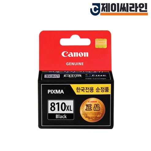 캐논 정품대용량잉크 PG810XL검정 MP237 MP245 MP258 MP268 MP276 MP287 MP486 MP497 MX328 MX338 MX416 MX426 iP2770 iP2772, 정품_PG810XL검정, 1개