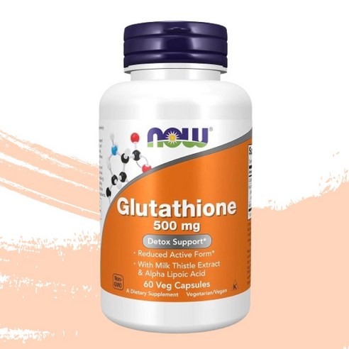 나우푸드 글루타치온 Glutathione 시스테인 글루타티온 500mg 60캡슐, 60정, 1개