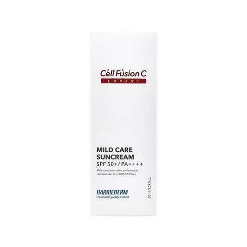 [셀퓨전씨] 엑스퍼트 배리덤 마일드 케어 선크림 50ml, 단품, 1개