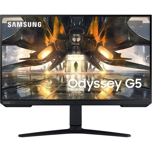 SAMSUNG 34 Odyssey G5 울트라 와이드 게이밍 모니터 1000R 커브드 스크린 165Hz 1ms FreeSync Premium WQHD LC34G55TWWNXZA, 27-inch_G50A (2022 model) | Fl, 1개