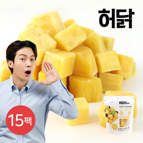 허닭 아이스 고구마 큐브 100g, 40개