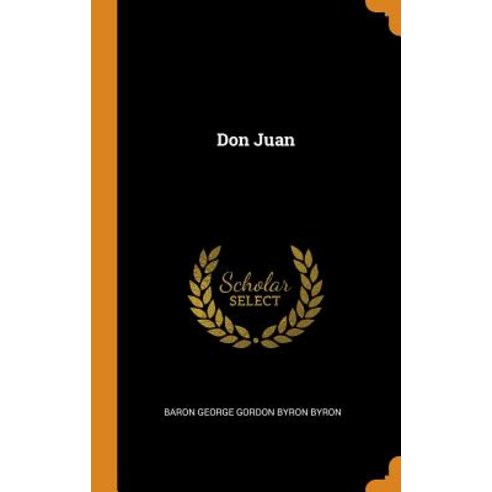 (영문도서) Don Juan Hardcover, Franklin Classics, English, 9780341733591