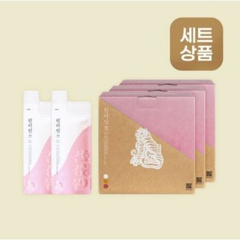호랑이건강원 린미인차 +쇼핑백, 80ml, 42개입