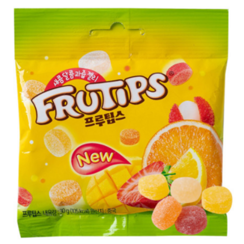 프루팁스 파우치 젤리 오리지널, 30g, 10개