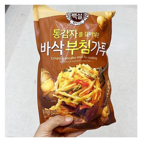 백설 통감자를갈아넣은바삭부침가루 1kg x 2개, 6개