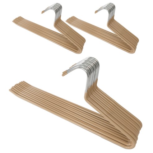 메르카 논슬립 바지걸이, 30개, 베이지