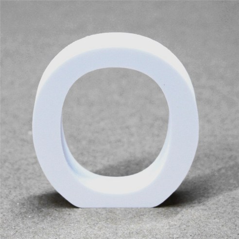 DIY 20cm 서 나무 나무 편지 흰색 알파벳 결혼식 생일 파티 홈 장식 맞춤 이름 디자인, Hight20cmThick12mm, letter O