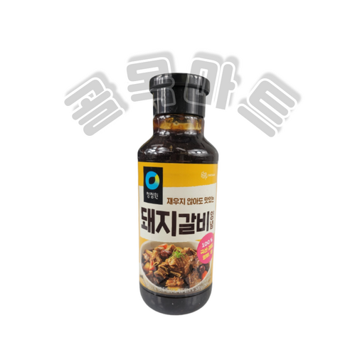   청정원 돼지갈비 양념장, 500g, 1개