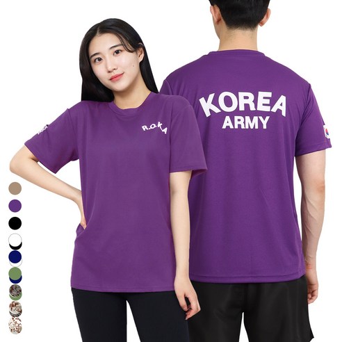 꾸나와곰신 ROKA 코리아아미 로카티 반팔