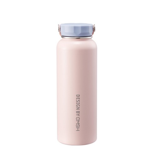 CNTCSM 텀블러 대용량 학생 커플 직주컵, 핑크, 1150ml