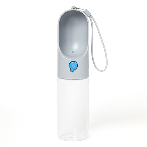 펫킷 에버스윗 휴대용 물병 400ml, 그레이, 1개