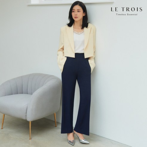 [KT알파쇼핑][LE TROIS] 24SS 이보영의 르투아 텐션업 팬츠3종