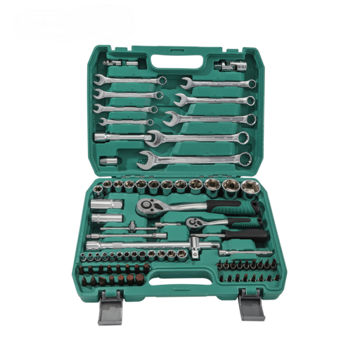 LOPEIZ 로페이즈 복스 세트 82PCS S2비트 72-치 엘보핸들 라쳇렌치, 1개