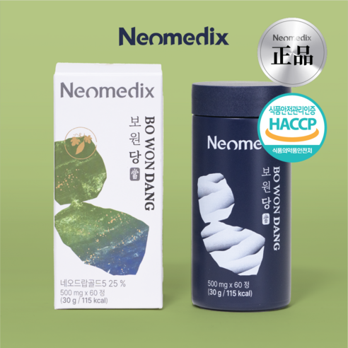[보원당] 네오메딕스 보원 당 바나바잎 뽕잎 코로솔산 여주 추출물 귀리 식이섬유 혈당 건강, 60정, 1박스 - 기타건강식품 | 쿠팡