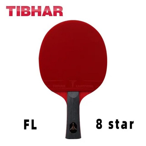 탁구용품 탁구채 입문용 세트 TIBHAR 탁구 라켓 가방 포함 블레이드 6 7 8/9 별, [05] FL 8 STAR, 05 FL 8 STAR