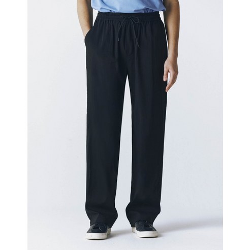 지오다노 GIORDANO 114528 나일론 와이드 팬츠_4color