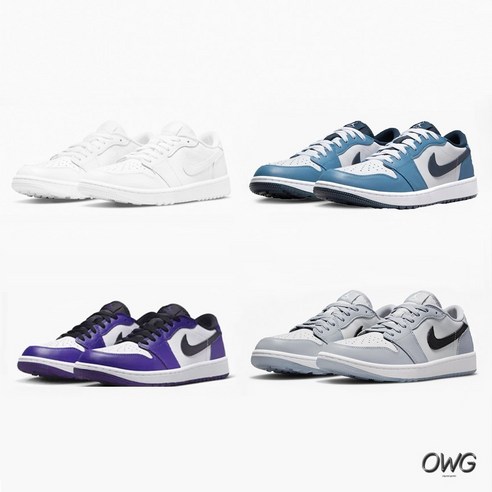 필드 위 스타일 완성! 에어 조던 1 로우 골프화: 당신의 스윙을 빛낼 비밀병기 조던골프화