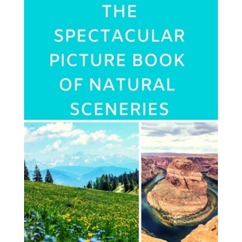 (영문도서) The Spectacular Picture Book Of Natural Sceneries: A Reading Gift Book for Alzheimer Or Demen... Paperback, Independently Published, English, 9781089203674