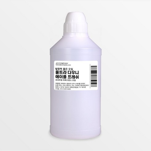 발향력 좋은 프래그런스 오일 원액 500ml, 56.울트라다우니에이플 프레쉬, 1개