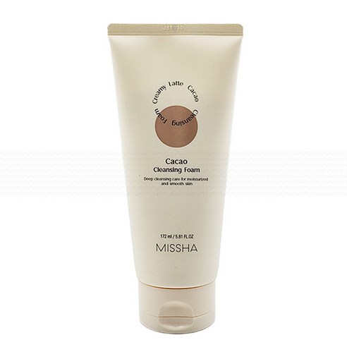 미샤 크리미 라떼 클렌징 폼 카카오, 172ml, 1개