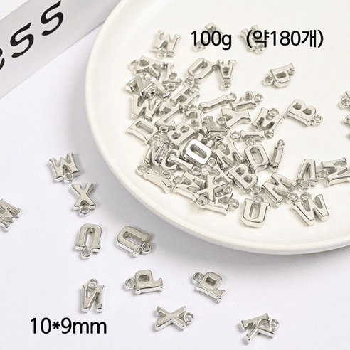 100g 비즈 키링 비즈스트랩 재료, 오로라 리본, 1세트