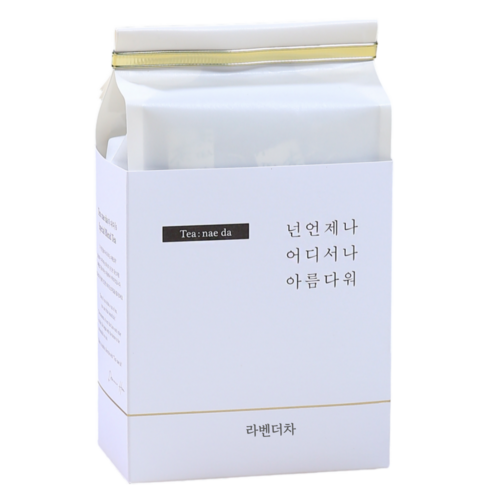 티내다 라벤더차 삼각티백