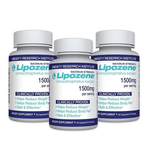 리포젠 아모르포팔루스 1500mg 캡슐 30정 3팩