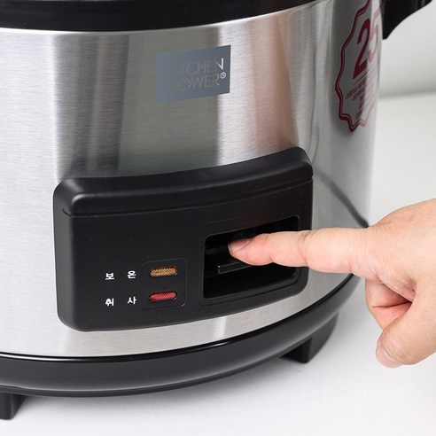 키친플라워 기계식 전기밥솥: 가정에서 레스토랑 수준의 밥 요리