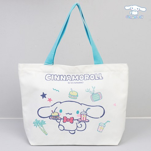 귀여움과 실용성을 갖춘 산리오 에코백 5종 세트
