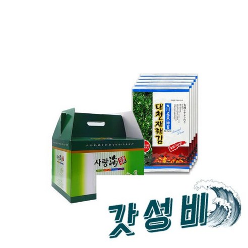 동이김 대천 재래김 숯불구이 맛 20g x 20봉 2번구운김, 20개 김동이