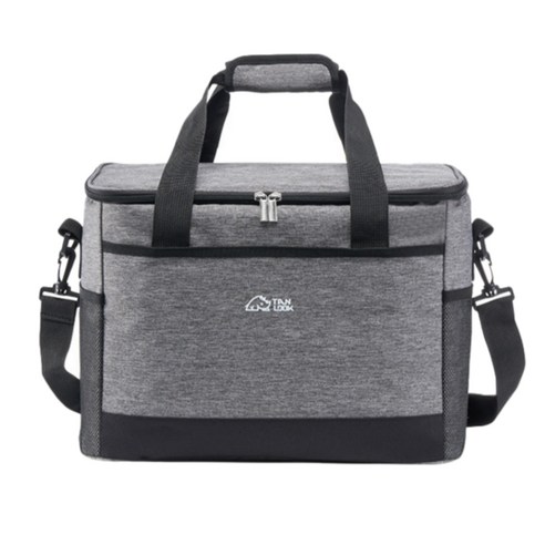 동운랩 브리즈 소프트쿨러 보냉백 대형 30L, 그레이 (30L), 1개