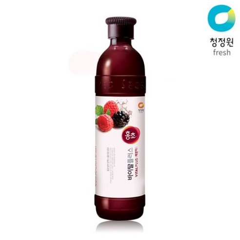 청정원 홍초 복분자, 900ml, 6개