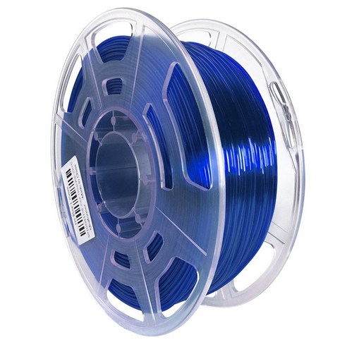 3D 프린터 유연한 TPU 필라멘트 1.75 +/- 0.02mm 0.8kg 고순도 TPU 소모품, 푸른, 하나