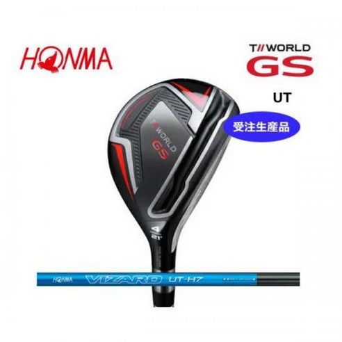 235427 해외 토일 한정! 【수주 생산품】 혼마 골프 투어 월드 GS 유틸리티 VIZARD UT-H 7/8/9/10 카, 5/24도 : VIZARD UT-H7