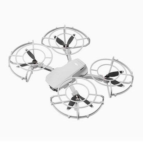 DJI용 드론 충돌방지 보호가드일체 고가형 악세사리 Mini 4K / Mini SE / Mini 2 / Mavic Mini, 1개, (미니) 보호가드커버(그레이)