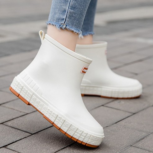 여성 레인부츠 장마철 장화 미끄럼방지 레인부츠 편하고 가벼운 레인부츠 Women's Rain Shoes