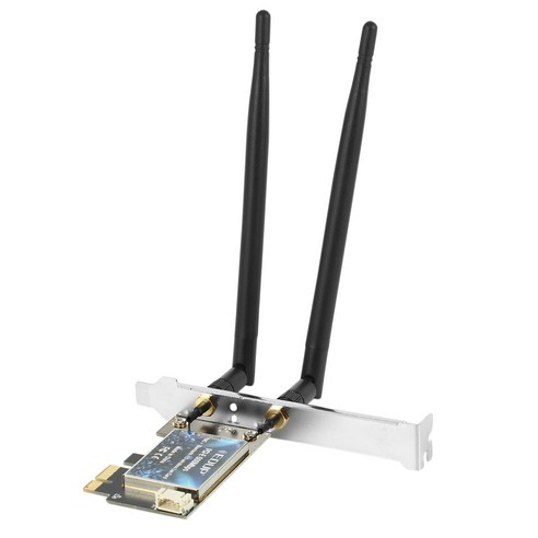 EDUP PCI-E 600Mbps WIFI 카드 블루투스 4.0 어댑터 2.4GHz / 5GHz 데스크탑 PC에 대 한 안테나가있는 무선 네트워크 카드, 보여진 바와 같이, 하나